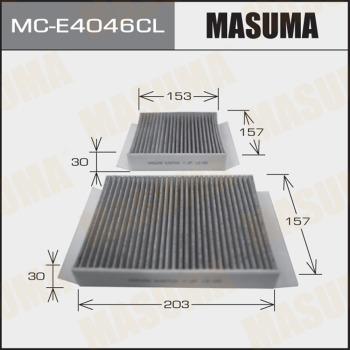 MASUMA MC-E4046CL - Фільтр, повітря у внутрішній простір autocars.com.ua