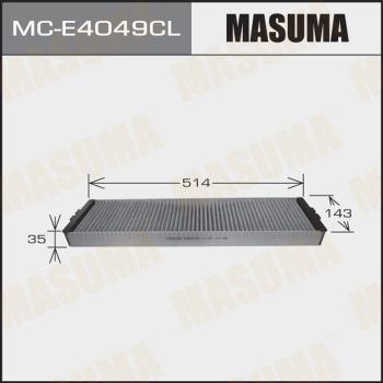 MASUMA MC-E4049CL - Фильтр воздуха в салоне avtokuzovplus.com.ua