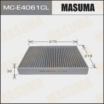 MASUMA MC-E4061CL - Фільтр, повітря у внутрішній простір autocars.com.ua
