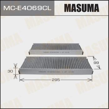 MASUMA MC-E4069CL - Фільтр, повітря у внутрішній простір autocars.com.ua