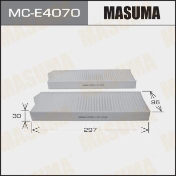 MASUMA MC-E4070 - Фільтр, повітря у внутрішній простір autocars.com.ua