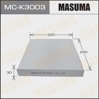 MASUMA MC-K3003 - Фильтр салона AC9313 HYUNDAI- SANTA FE- V2000 V2700 05-08 MCK3003 MASUMA autocars.com.ua