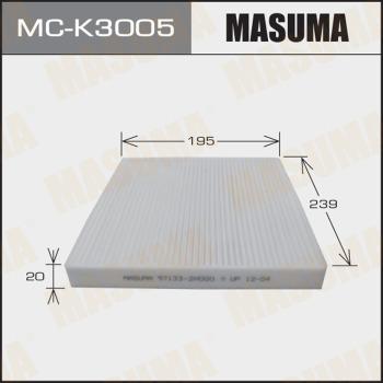 MASUMA MC-K3005 - Фильтр воздуха в салоне avtokuzovplus.com.ua