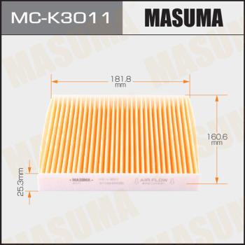 MASUMA MC-K3011 - Фільтр, повітря у внутрішній простір autocars.com.ua