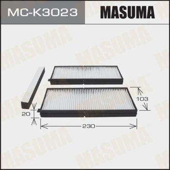 MASUMA MC-K3023 - Фильтр воздуха в салоне avtokuzovplus.com.ua