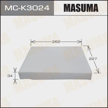 MASUMA MC-K3024 - Фільтр, повітря у внутрішній простір autocars.com.ua