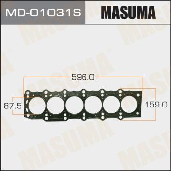 MASUMA MD-01031S - Прокладка, головка цилиндра avtokuzovplus.com.ua