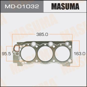 MASUMA MD-01032 - Прокладка, головка цилиндра avtokuzovplus.com.ua