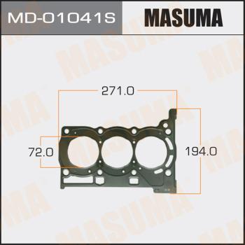 MASUMA MD01041S - Прокладка, головка циліндра autocars.com.ua