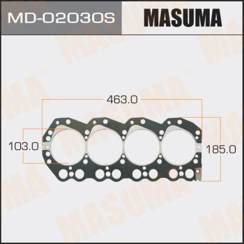 MASUMA MD-02030S - Прокладка, головка цилиндра avtokuzovplus.com.ua