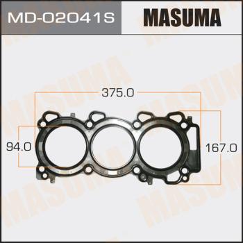 MASUMA MD-02041S - Прокладка, головка цилиндра avtokuzovplus.com.ua