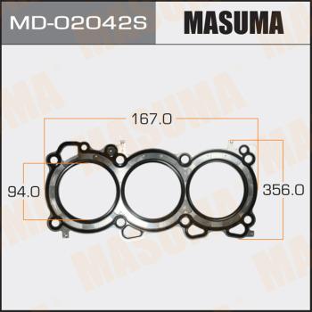 MASUMA MD-02042S - Прокладка, головка цилиндра avtokuzovplus.com.ua