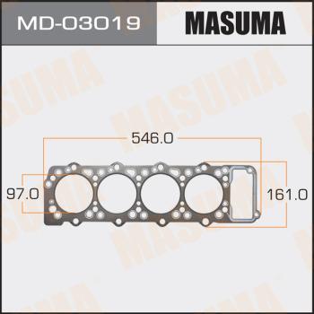 MASUMA MD-03019 - Прокладка, головка цилиндра avtokuzovplus.com.ua