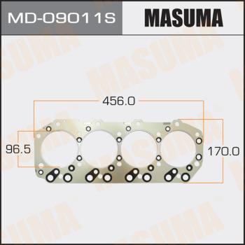 MASUMA MD-09011S - Прокладка, головка циліндра autocars.com.ua