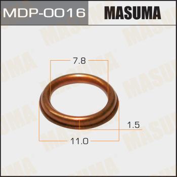 MASUMA MDP-0016 - Кільце ущільнювача autocars.com.ua