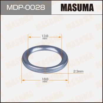 MASUMA MDP-0028 - Уплотнительное кольцо, резьбовая пробка маслосливного отверстия avtokuzovplus.com.ua