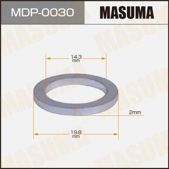 MASUMA MDP-0030 - Уплотнительное кольцо, резьбовая пробка маслосливного отверстия avtokuzovplus.com.ua