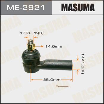 MASUMA ME-2921 - Наконечник рулевой тяги, шарнир avtokuzovplus.com.ua