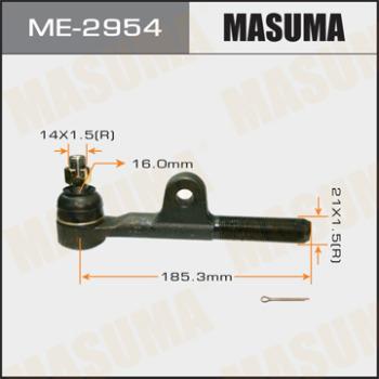 MASUMA ME-2954 - Наконечник рульової тяги, кульовий шарнір autocars.com.ua