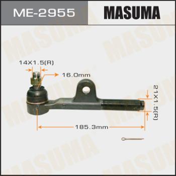 MASUMA ME-2955 - Наконечник рулевой тяги, шарнир avtokuzovplus.com.ua