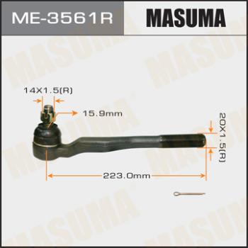 MASUMA ME-3561R - Наконечник рульової тяги, кульовий шарнір autocars.com.ua