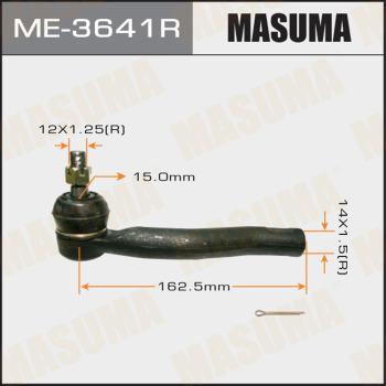 MASUMA ME-3641R - Наконечник рулевой тяги, шарнир avtokuzovplus.com.ua