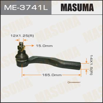 MASUMA ME-3741L - Наконечник рулевой тяги, шарнир avtokuzovplus.com.ua