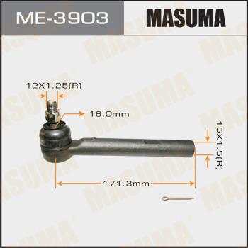 MASUMA ME-3903 - Наконечник рулевой тяги, шарнир avtokuzovplus.com.ua