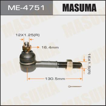 MASUMA ME-4751 - Наконечник рульової тяги, кульовий шарнір autocars.com.ua