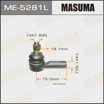 MASUMA ME-5281L - Наконечник рулевой тяги, шарнир avtokuzovplus.com.ua