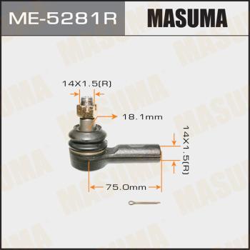 MASUMA ME-5281R - Наконечник рулевой тяги, шарнир avtokuzovplus.com.ua