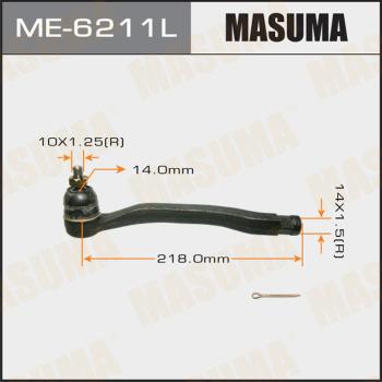 MASUMA ME-6211L - Наконечник рулевой тяги, шарнир avtokuzovplus.com.ua