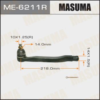 MASUMA ME-6211R - Наконечник рульової тяги, кульовий шарнір autocars.com.ua