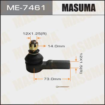 MASUMA ME-7461 - Наконечник рульової тяги, кульовий шарнір autocars.com.ua