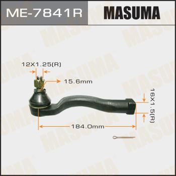 MASUMA ME-7841R - Наконечник рульової тяги, кульовий шарнір autocars.com.ua