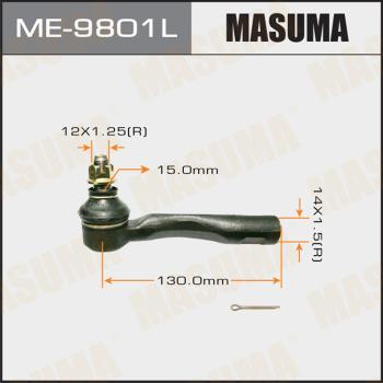 MASUMA ME-9801L - Наконечник рулевой тяги, шарнир avtokuzovplus.com.ua