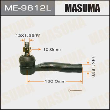MASUMA ME-9812L - Наконечник рулевой тяги, шарнир avtokuzovplus.com.ua