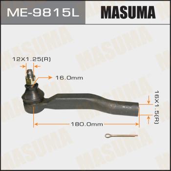 MASUMA ME-9815L - Наконечник рулевой тяги, шарнир avtokuzovplus.com.ua
