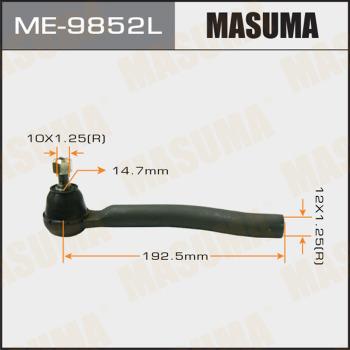 MASUMA ME-9852L - Наконечник рульової тяги, кульовий шарнір autocars.com.ua