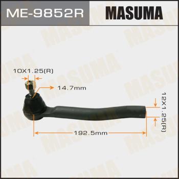 MASUMA ME-9852R - Наконечник рульової тяги, кульовий шарнір autocars.com.ua