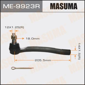 MASUMA ME-9923R - Наконечник рульової тяги, кульовий шарнір autocars.com.ua