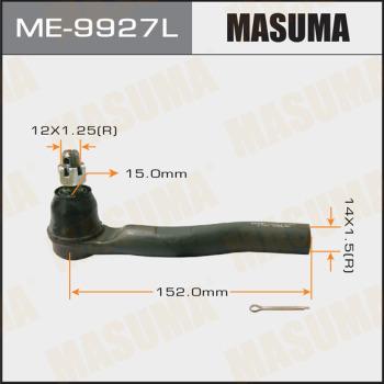 MASUMA ME-9927L - Наконечник рульової тяги, кульовий шарнір autocars.com.ua
