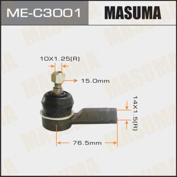 MASUMA ME-C3001 - Наконечник рульової тяги, кульовий шарнір autocars.com.ua