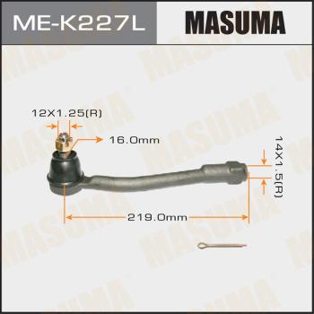 MASUMA ME-K227L - Наконечник рулевой тяги, шарнир avtokuzovplus.com.ua