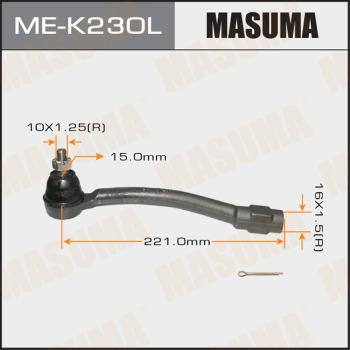 MASUMA ME-K230L - Наконечник рульової тяги, кульовий шарнір autocars.com.ua