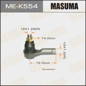 MASUMA ME-K554 - Наконечник рулевой тяги, шарнир avtokuzovplus.com.ua