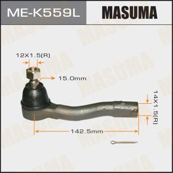 MASUMA ME-K559L - Наконечник рульової тяги, кульовий шарнір autocars.com.ua