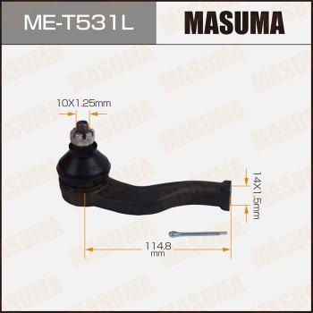 MASUMA ME-T531L - Наконечник рулевой тяги, шарнир avtokuzovplus.com.ua