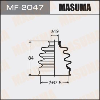 MASUMA MF-2047 - Пильник, приводний вал autocars.com.ua