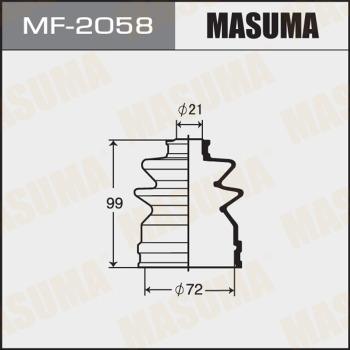 MASUMA MF-2058 - Пыльник, приводной вал avtokuzovplus.com.ua